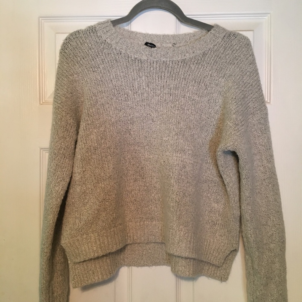 Light grey brandy Melville sweater
